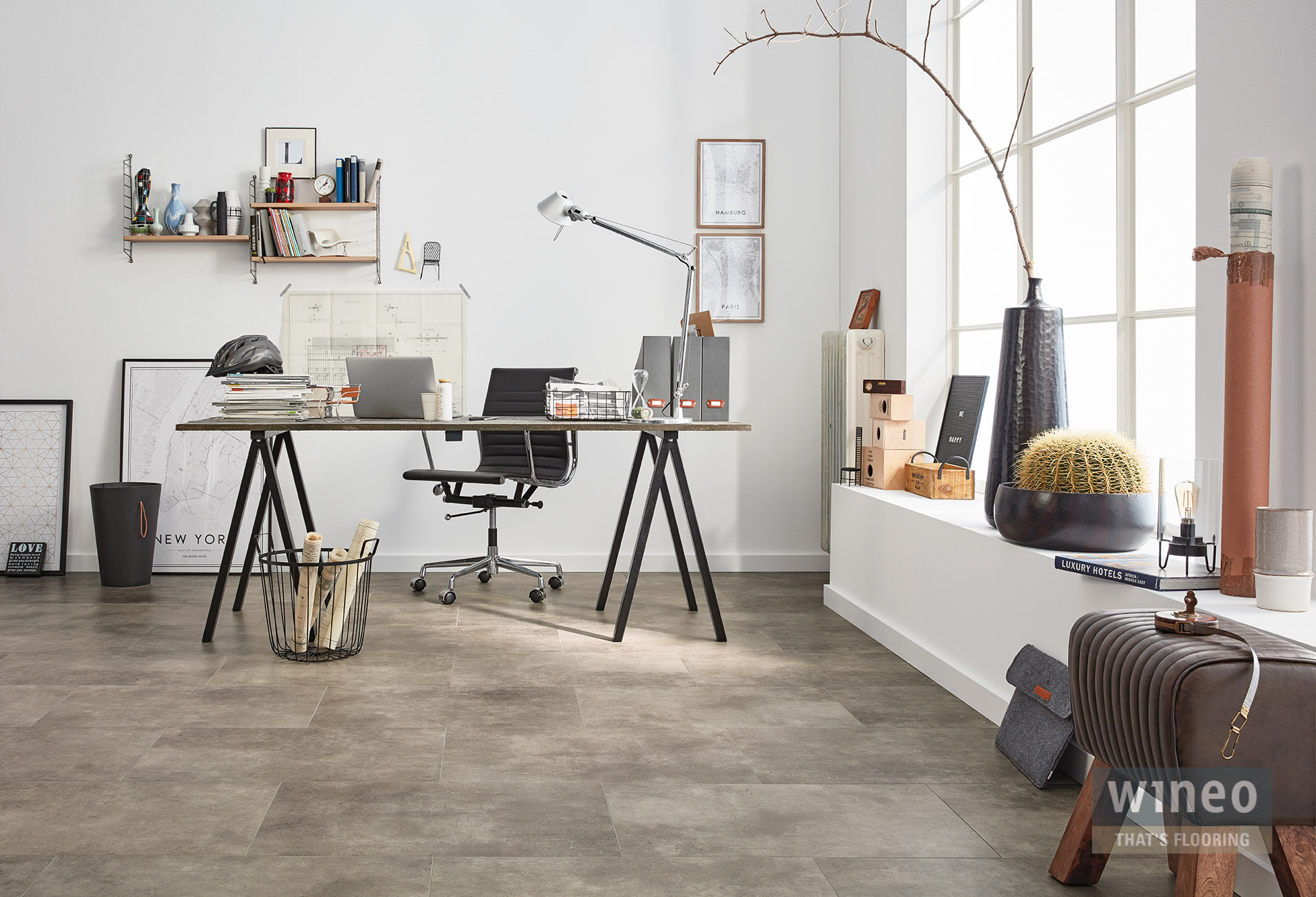 Wineo har ett attraktivt sortiment av golv av trä och sten-design anpassat för dagens trender. Beställ gärna varuprover eller kontakta oss vid frågor!